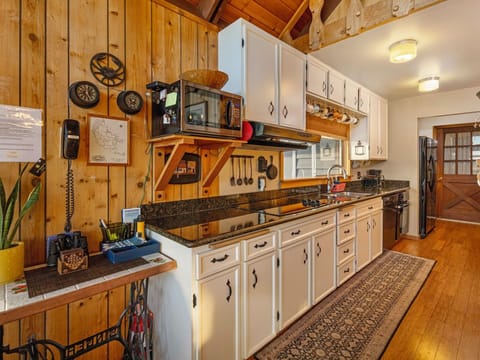 Galley style kitchen...