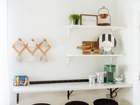 Cozy coffee bar-have a seat! 