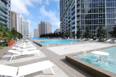 Indoor pool, outdoor pool