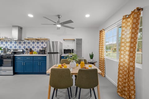 A dining room that's both warm and welcoming. (Tortoise)