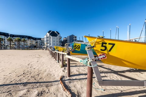 On the beach