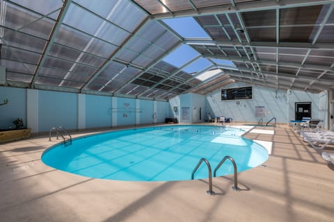 Indoor pool, a heated pool