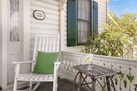 Enjoy watching sunrises and relaxing in the rocking chairs on the front porch.