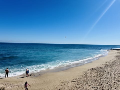 Sun loungers, beach towels