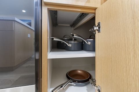 Copper pots and pans