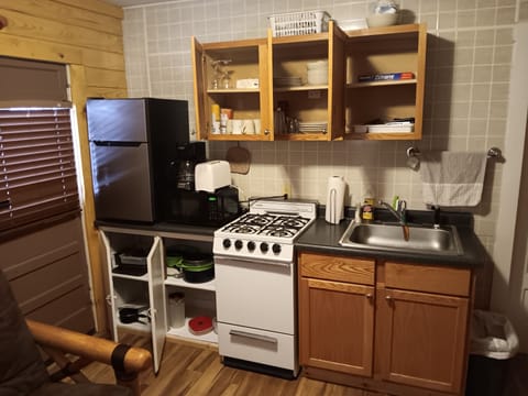 Microwave, oven, coffee/tea maker