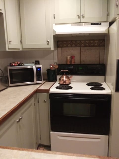 Microwave, oven, stovetop