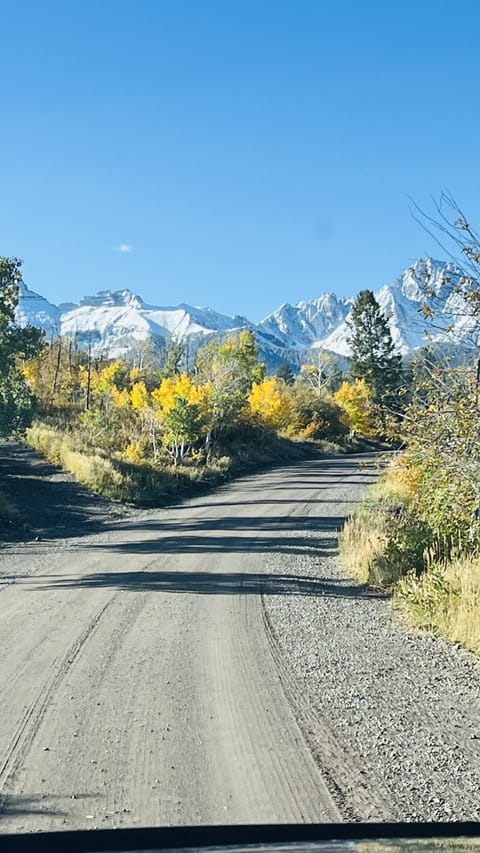 Driving through the neighborhood