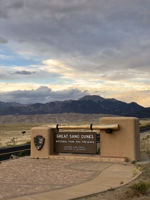 Great Sand Dunes NP is just a couple miles down the road! 
