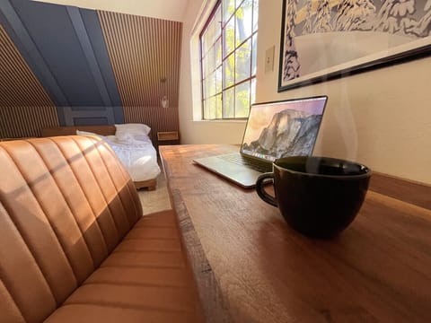 Dedicated workspace in the master suite