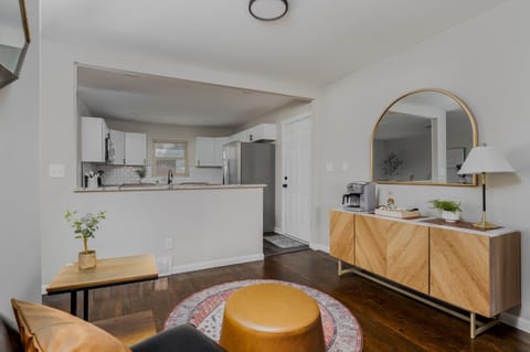 Sitting Nook with Coffee Bar