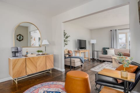 Sitting Nook with Coffee Bar