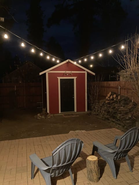 Exterior backyard patio