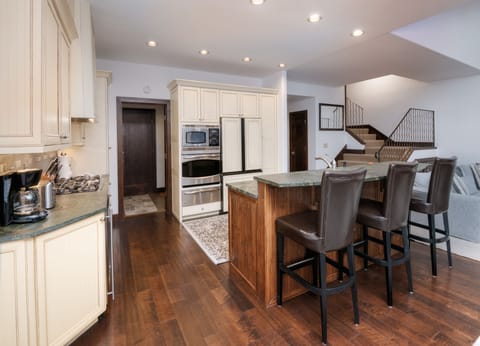 Kitchen Island with Bar Seating - Seating for Three (3)