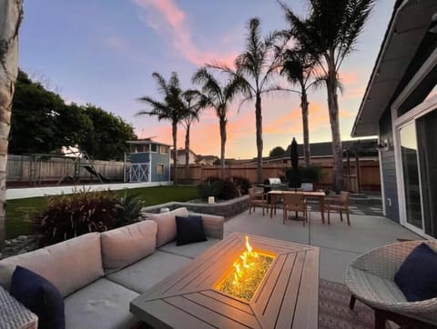 Sunsets by the fire pit :)