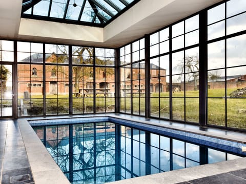 Indoor pool, a heated pool