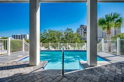 Indoor pool, a heated pool