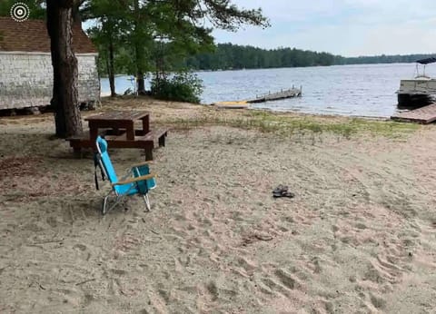 Sun loungers, beach towels