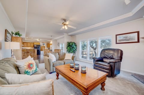 View from Living Room to Kitchen