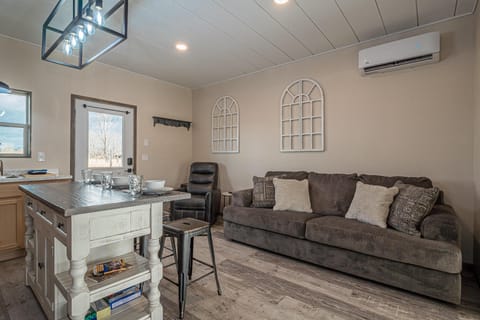 Plenty of cozy seating to relax and stream your favorites!