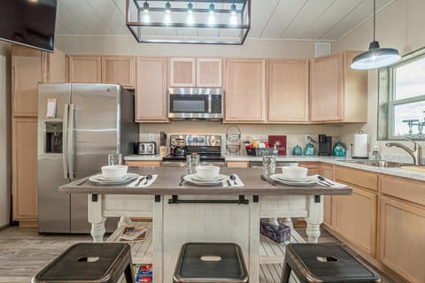 Prepare delicious meals in this well-appointed kitchen with plenty of counter space.