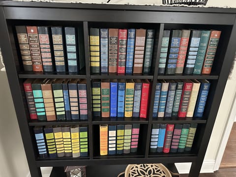 Grab a book and relax in our cozy little home