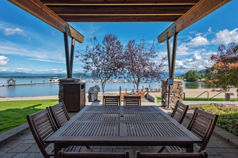 Outdoor community dining and BBQs