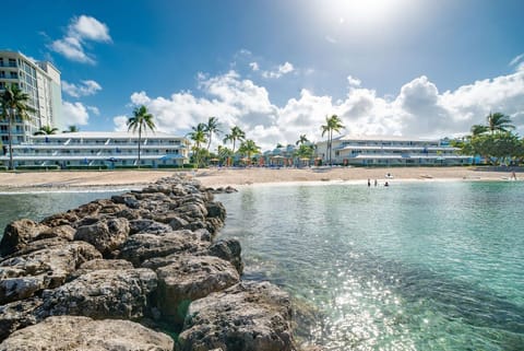 Sun loungers, beach towels