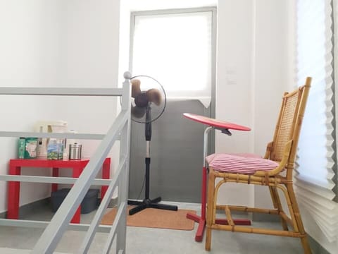 coffee table and working space / Loft