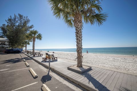 Sun loungers, beach towels