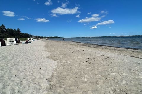 On the beach