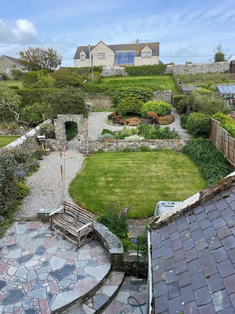 Enclosed garden - view from back bedroom