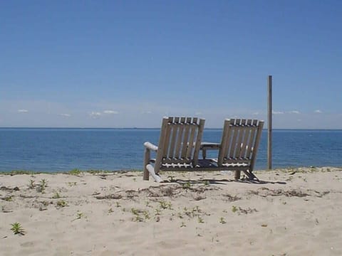 On the beach