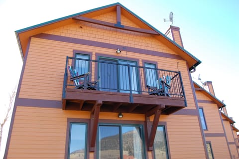 Private balcony off primary bedroom