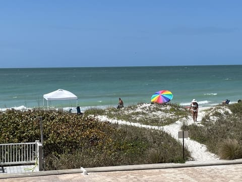 Sun loungers, beach towels