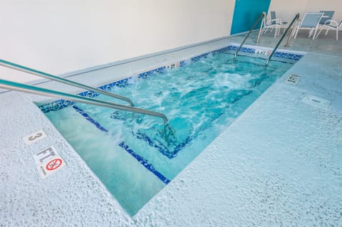 Indoor pool, a heated pool