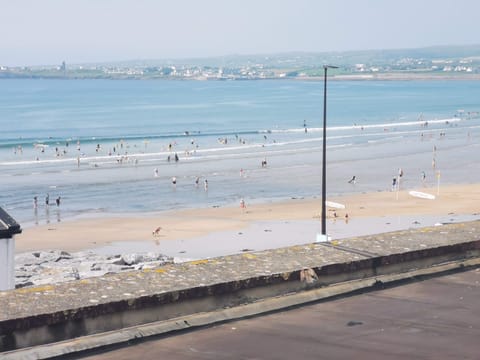 On the beach