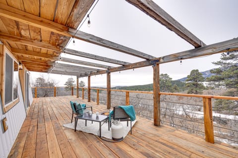 Deck | Mountain Views | Gas Fire Pit (Propane Provided)
