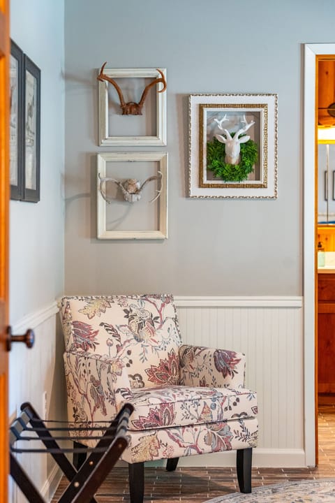 Reading nook in the master bedroom.