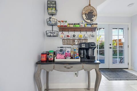 Cozy Coffee Bar Haven – Wake up to a dedicated coffee station, fully stocked with everything you need to start your day right. Enjoy a fresh brew in a charming, inviting nook that feels like your favorite café.