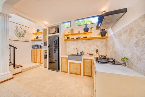 A bright and spacious kitchen with all the essentials