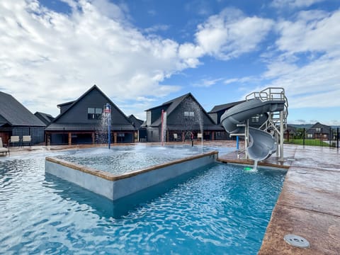 Indoor pool, a heated pool