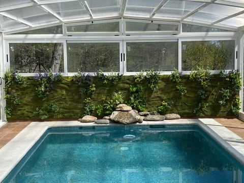 Indoor pool, outdoor pool