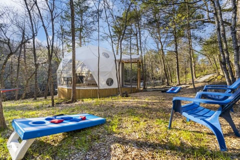 Outdoor games included - bags