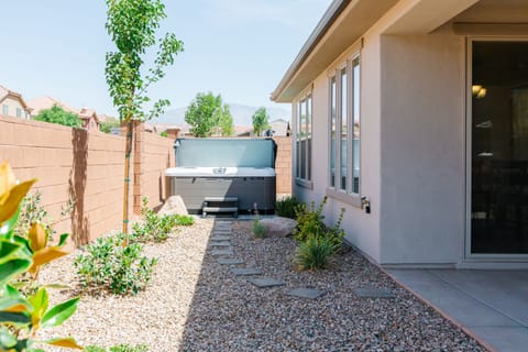 Backyard Private Hot Tub
