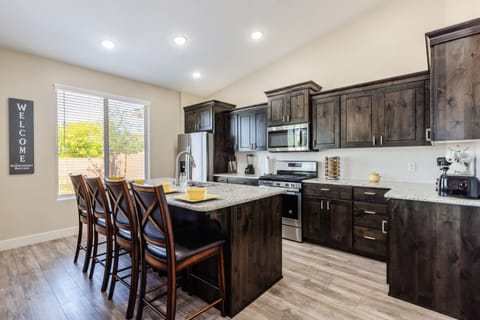 Fully Stocked Kitchen