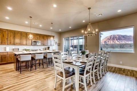 Kitchen and Dining Area