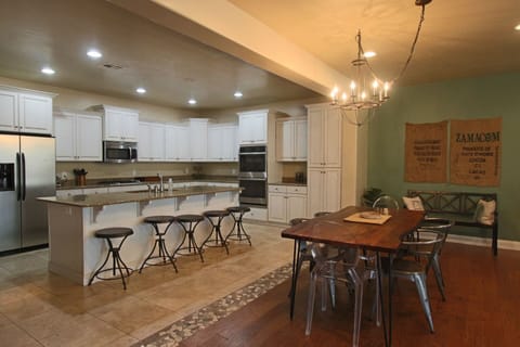 Kitchen and Dining Area