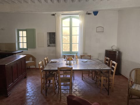 Living and dining room