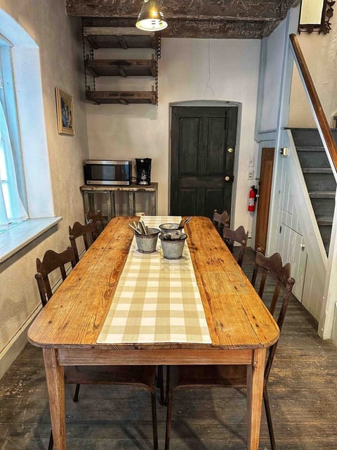 Experience the warmth of Southern hospitality in the dining area, a welcoming space for family and friends to come together.